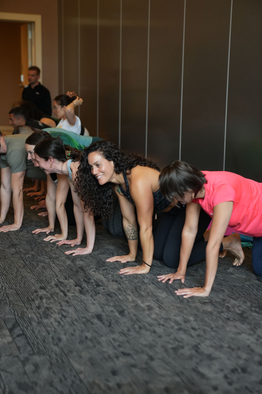 Trabajo de movimiento en el centro KF